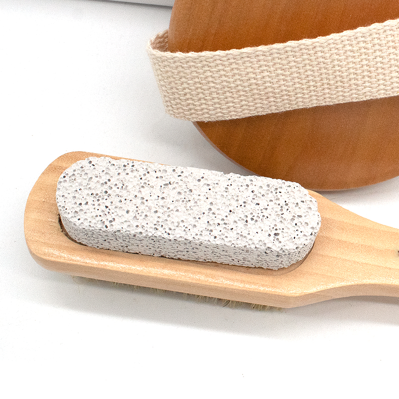 6Pcs luxury women spa bath gift set including scented candle body scrub bath brush & body scrubbers