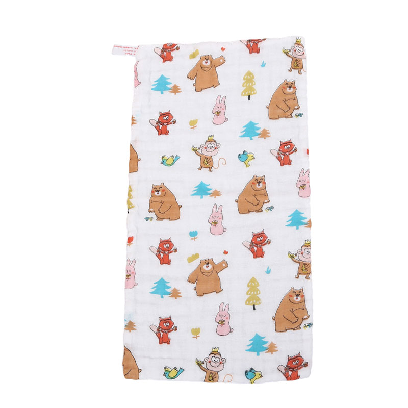 Newborn washcloths natural soft absorbent cotton baby muslin wipes face towel