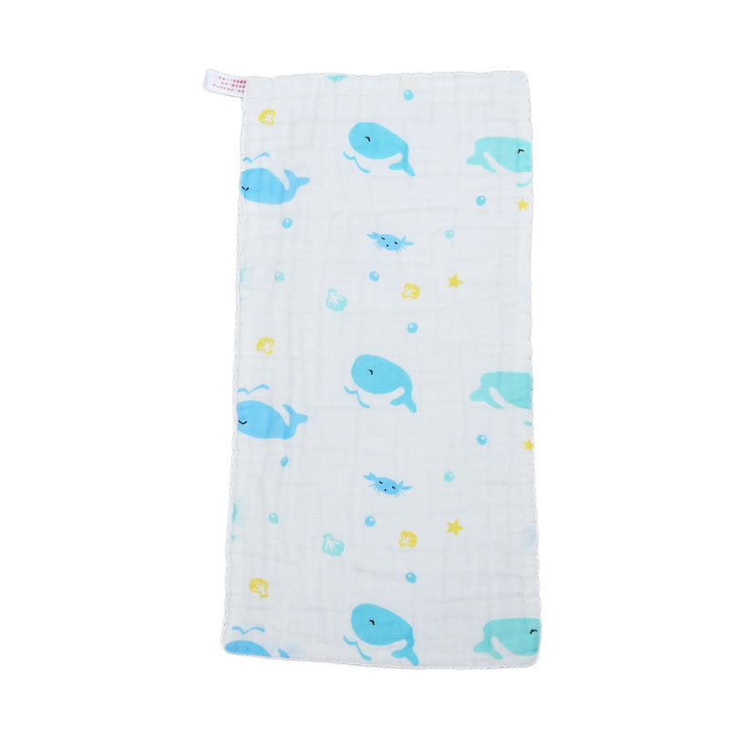 Newborn washcloths natural soft absorbent cotton baby muslin wipes face towel