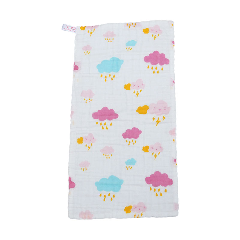 Newborn washcloths natural soft absorbent cotton baby muslin wipes face towel