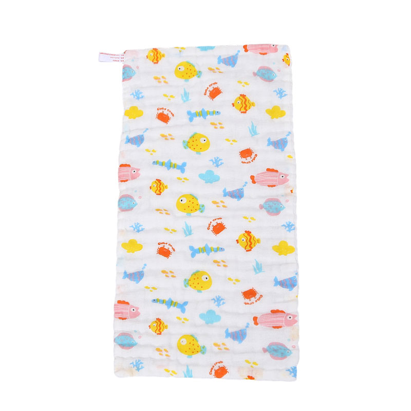 Newborn washcloths natural soft absorbent cotton baby muslin wipes face towel