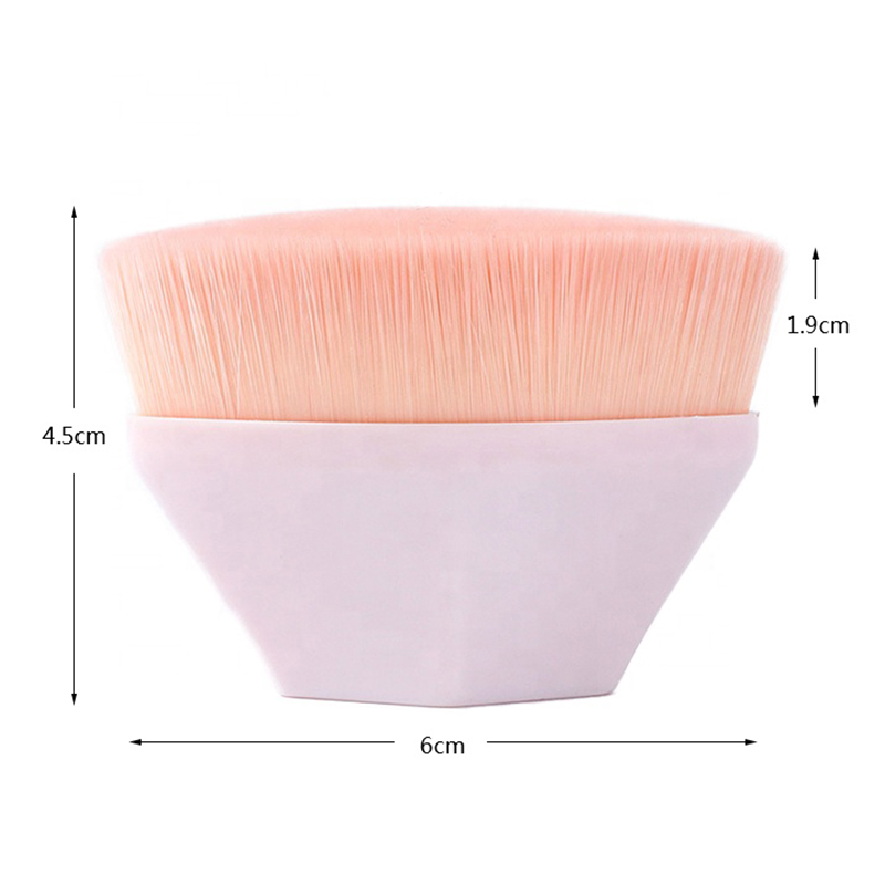 55 Black kabuki single liquid powder foundation makeup brush