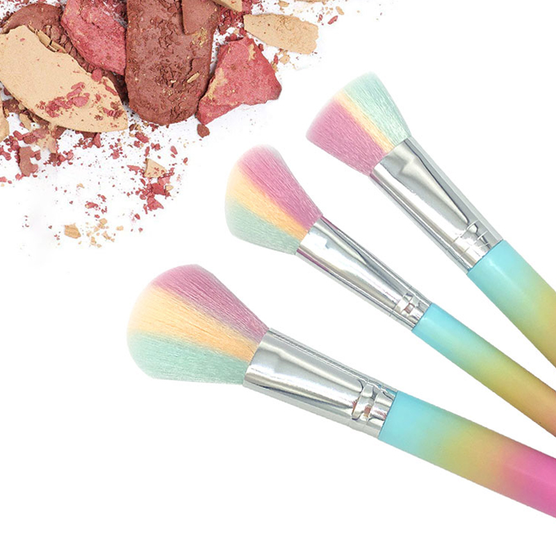 10Pcs Gradient portable eyeshadow makeup brush set