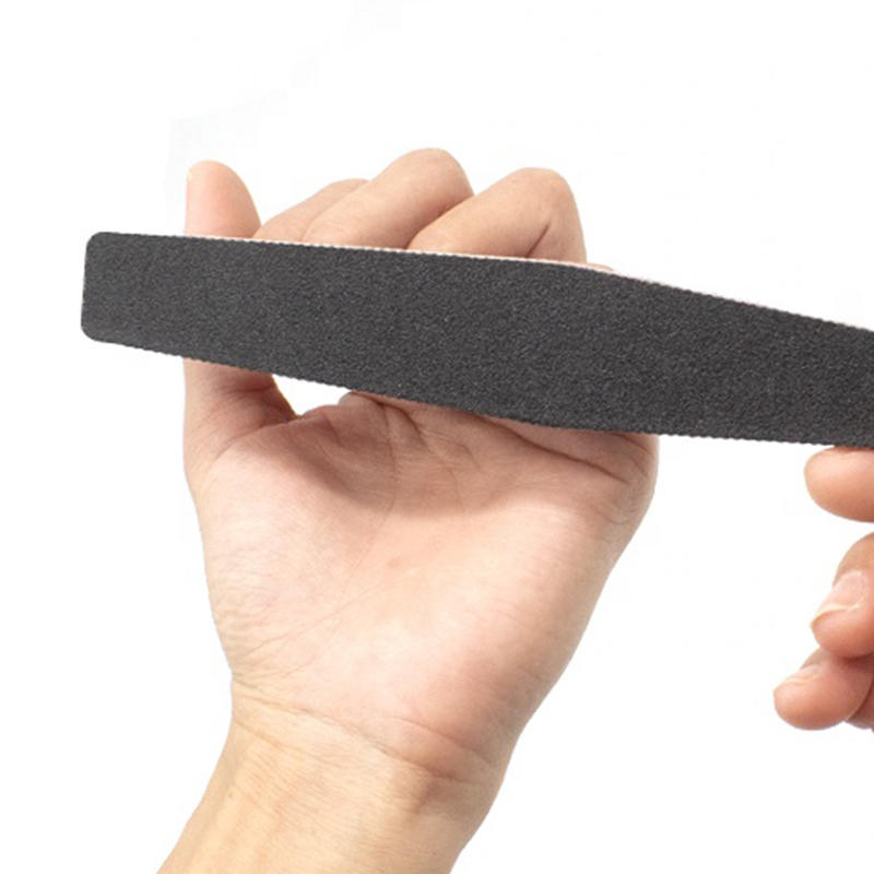 5 Shapes black double sided 100/180 grit emery board nail files
