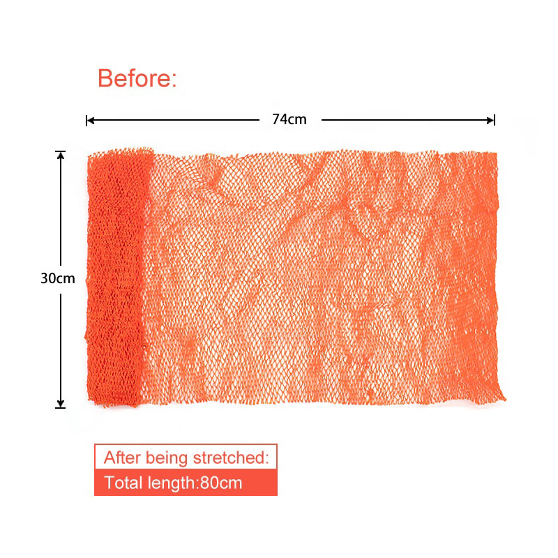 Vasrious colors 80cm long nylon african exfoliating net bath sponge