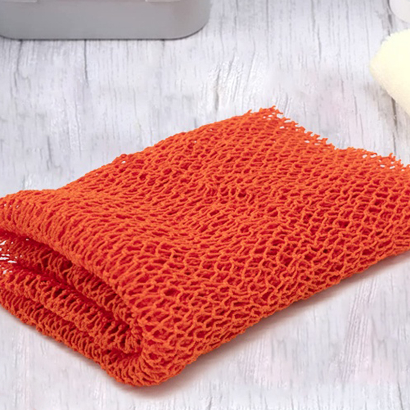 Vasrious colors 80cm long nylon african exfoliating net bath sponge