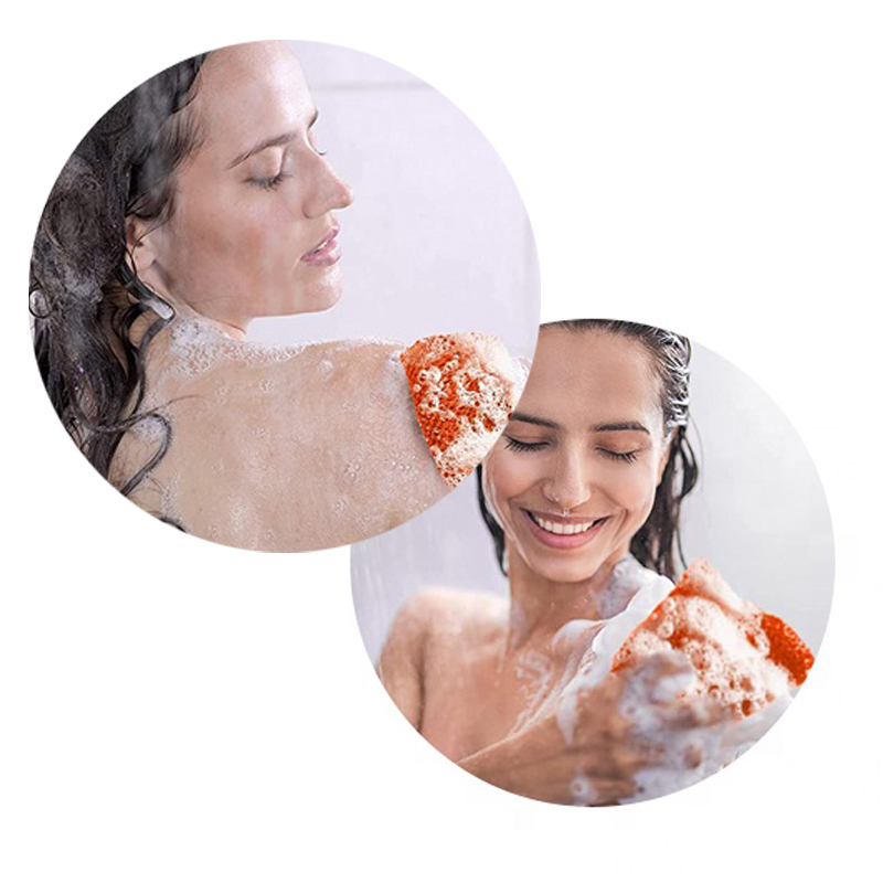 Vasrious colors 80cm long nylon african exfoliating net bath sponge