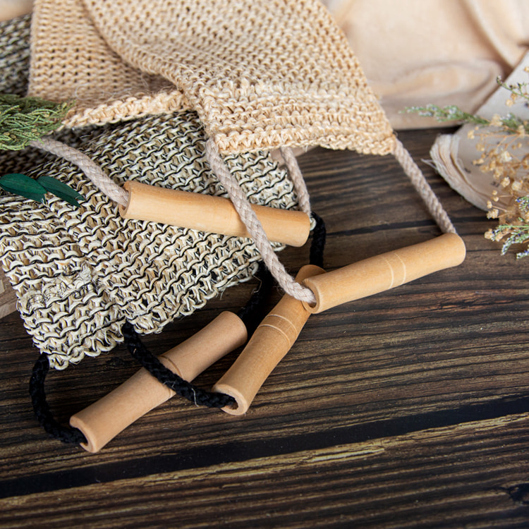 100% Natural sisal plant fiber 70cm long bath scrubber belt