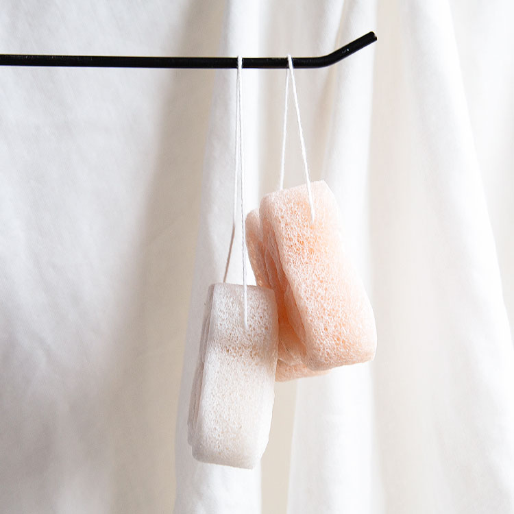 100% Natural butterfly lovely facial konjac sponge for kids and girls