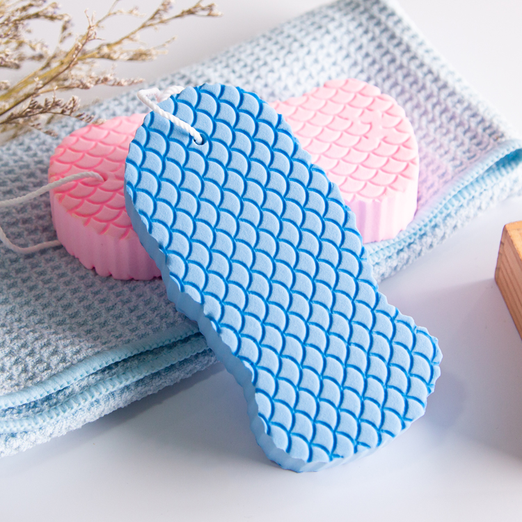 PVA Ultra soft baby bath scrubber for remove dirty 