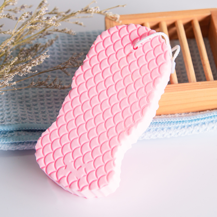 PVA Ultra soft baby bath scrubber for remove dirty 
