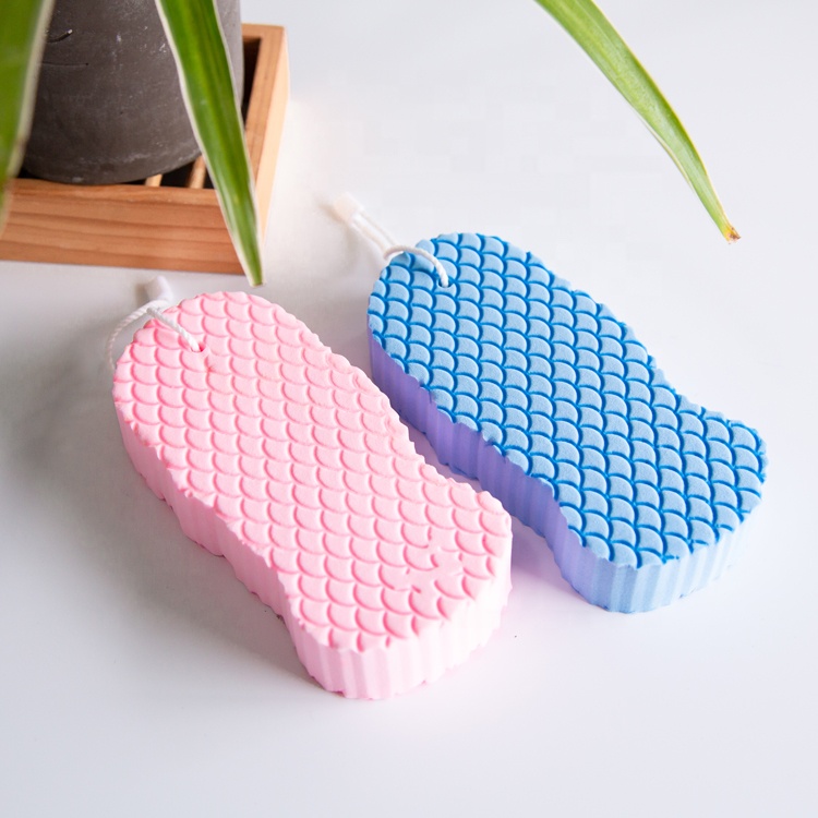 PVA Soft good elasticity absorbent body exfoliating baby bath sponge