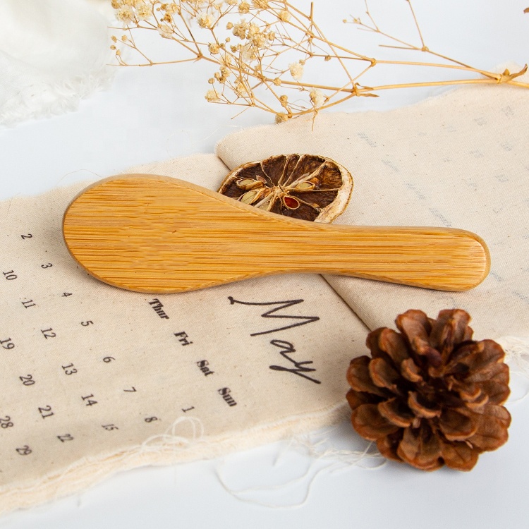 Safety natural soft nylon bristles bamboo handle massage scalp baby hair brush