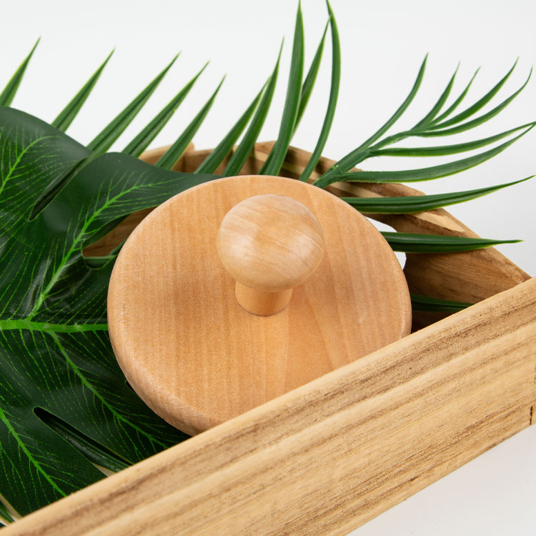 Handheld sisal bristles wood bath brush
