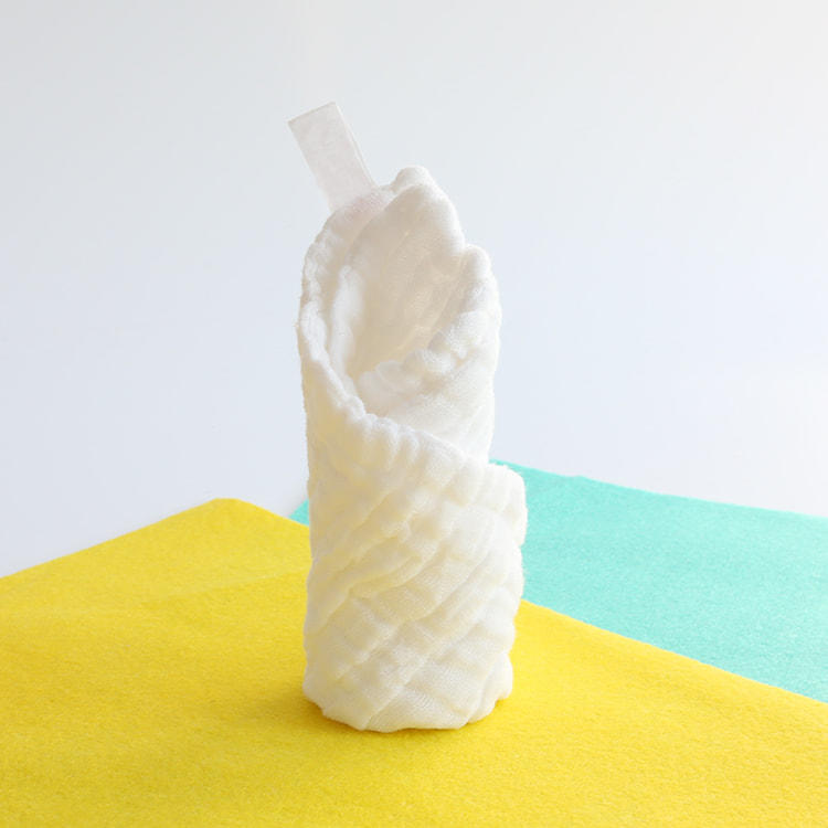 Organic cotton soft absorbent skin friendly baby gauze cloth towel for newborn