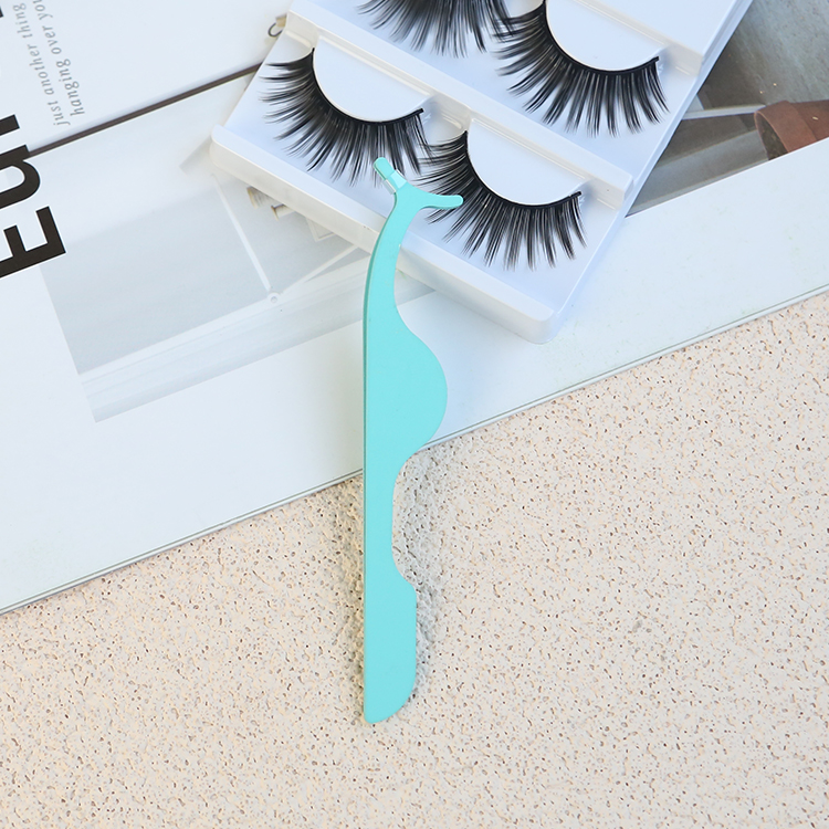 Portable Carbon Steel Eyelash Curler False Eyelash Multifunctional Eyelash curler Tweezers