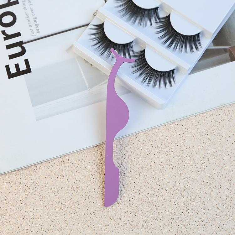 Portable Carbon Steel Eyelash Curler False Eyelash Multifunctional Eyelash curler Tweezers