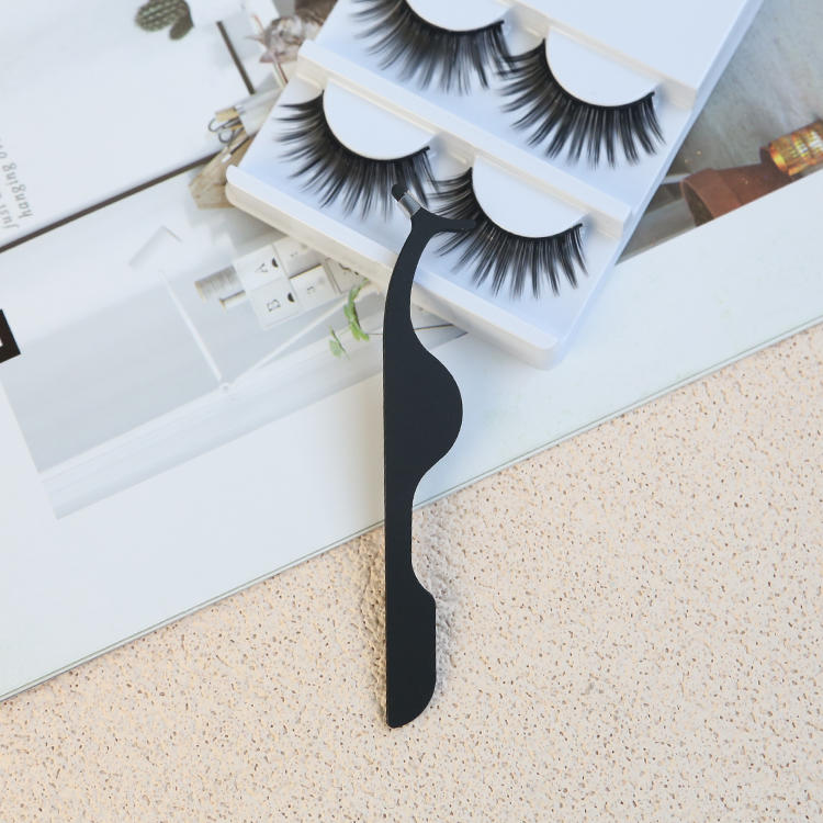 Portable Carbon Steel Eyelash Curler False Eyelash Multifunctional Eyelash curler Tweezers