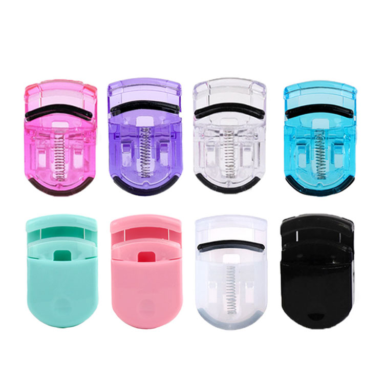 Plastic Mini Cute Styling Portable Eyelash Splint with Silicone Pad
