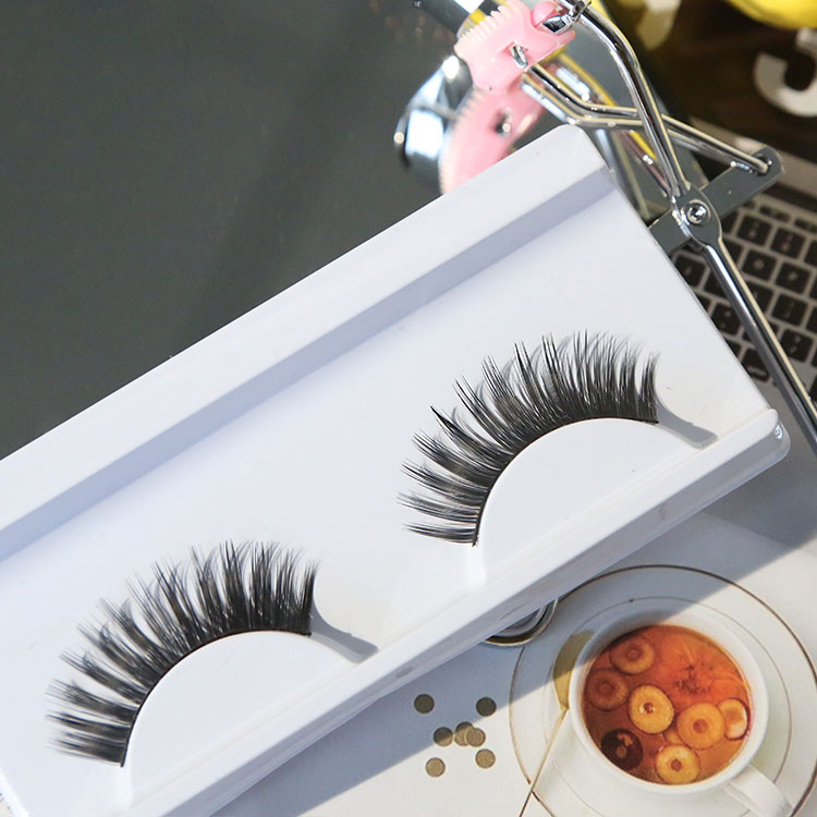 Individually Packaged Natural Simulation Mink Fur False Eyelashes