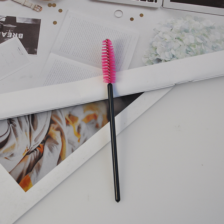 Disposable Plastic multi-color Eyebrow Comb Eyelash Extension Brushes