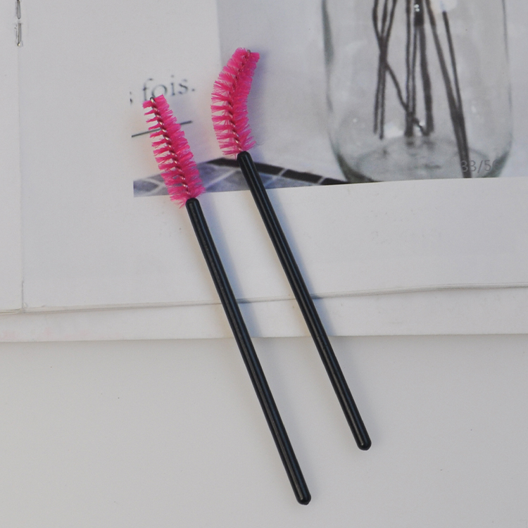 Disposable Plastic multi-color Eyebrow Comb Eyelash Extension Brushes