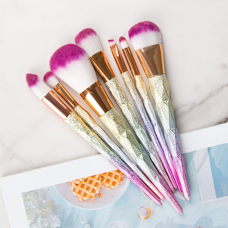 Diamond Cut Styling Makeup Brush Set Beauty Tools