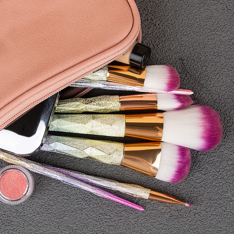 Diamond Cut Styling Makeup Brush Set Beauty Tools