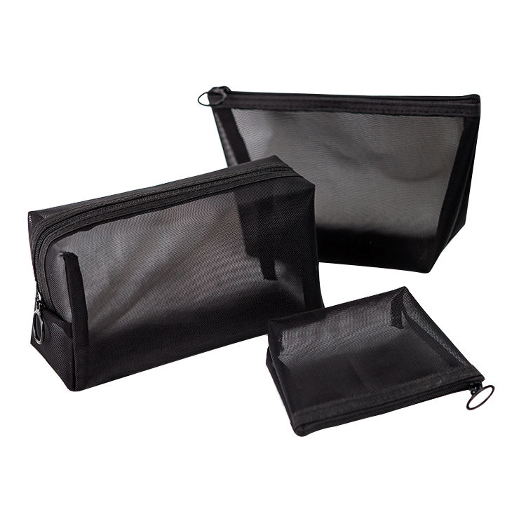 Mesh Transparent Simple Multifunctional Makeup Bag Toiletry Bag