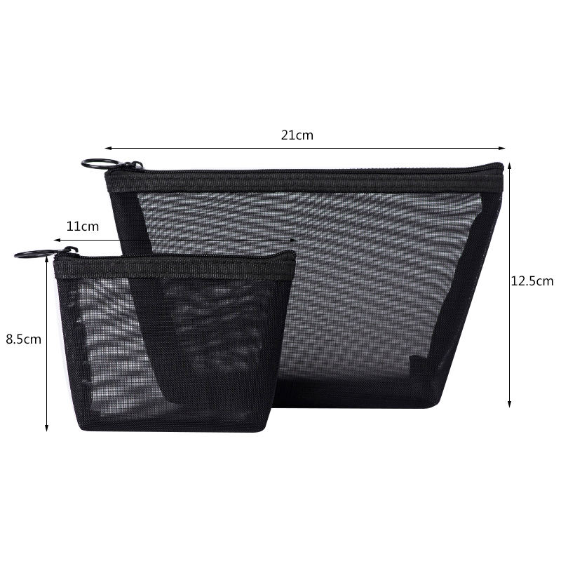 Mesh Transparent Simple Multifunctional Makeup Bag Toiletry Bag