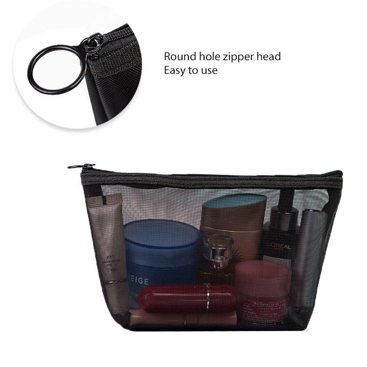 Mesh Transparent Simple Multifunctional Makeup Bag Toiletry Bag