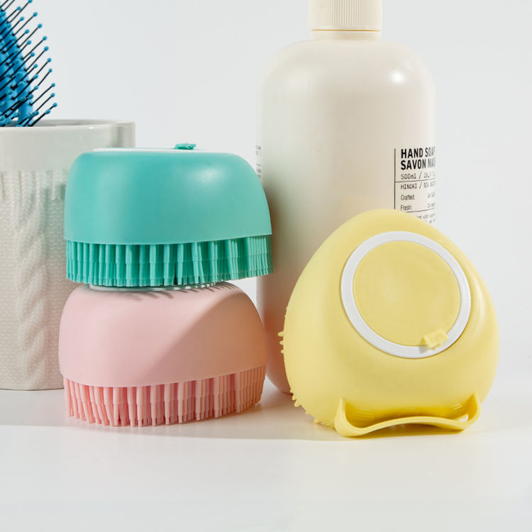 Love Styling Pet Children Baby Soft Silicone Multifunctional Bath Massage Brush