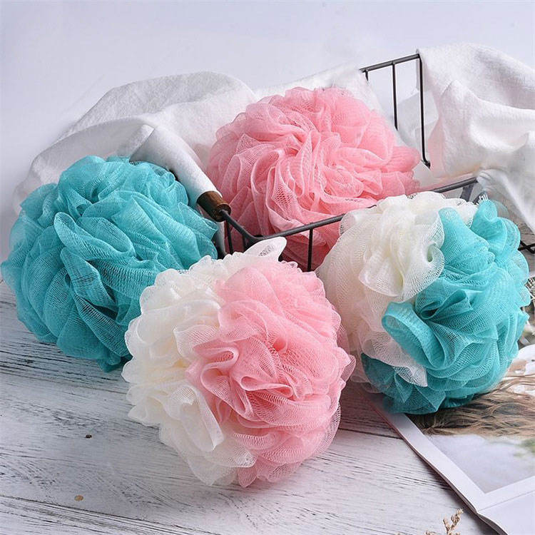 Large Double Bath Ball Scrub Bath Flower Foaming Bath Products