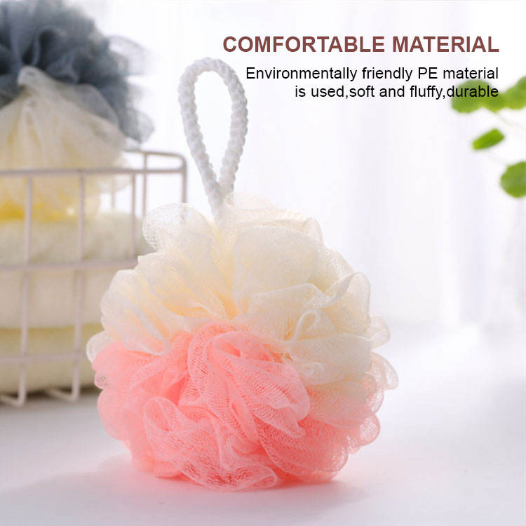Large Double Bath Ball Scrub Bath Flower Foaming Bath Products