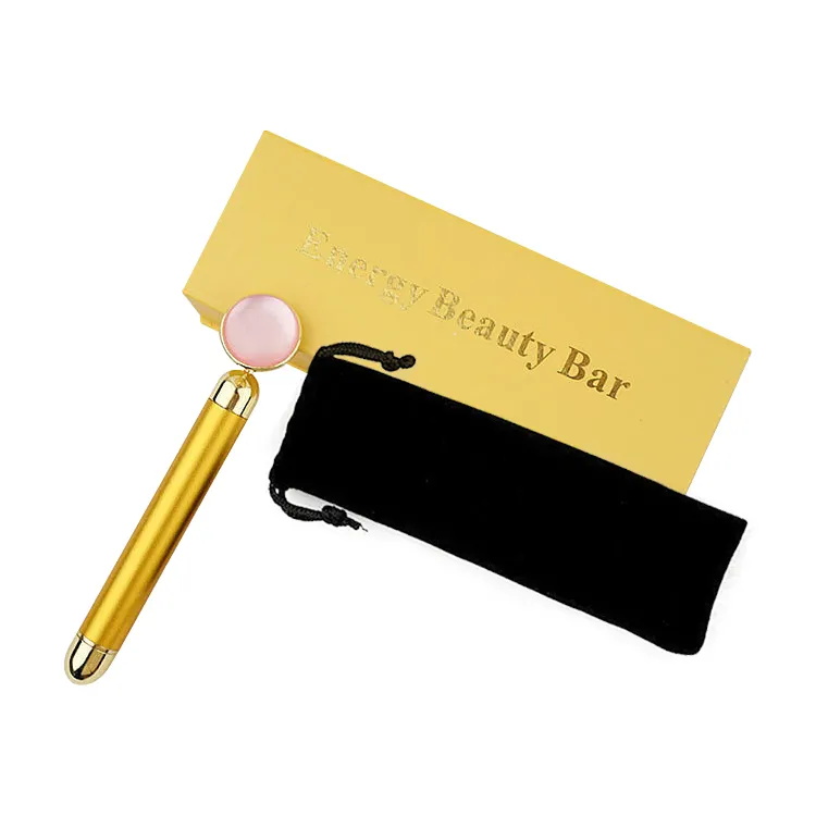 Natural Jade Beauty Tools Electric Massager Facial Jade Roller For Women