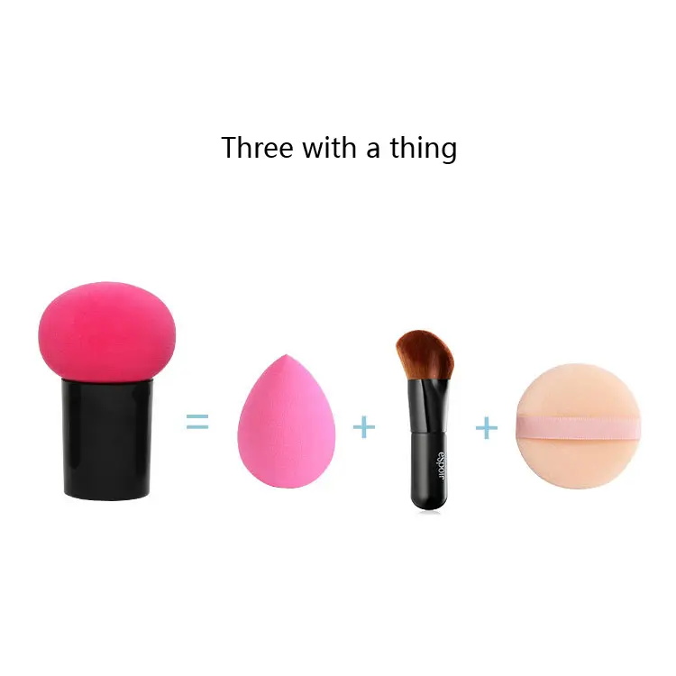 Delicate Soft Small Mushroom Head Air Cushion Powder Puff Beauty Egg