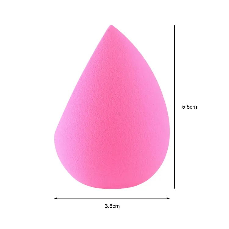 Heart Shape 2pcs Powder Puff Set Wet and Dry Dual Use Beauty Egg