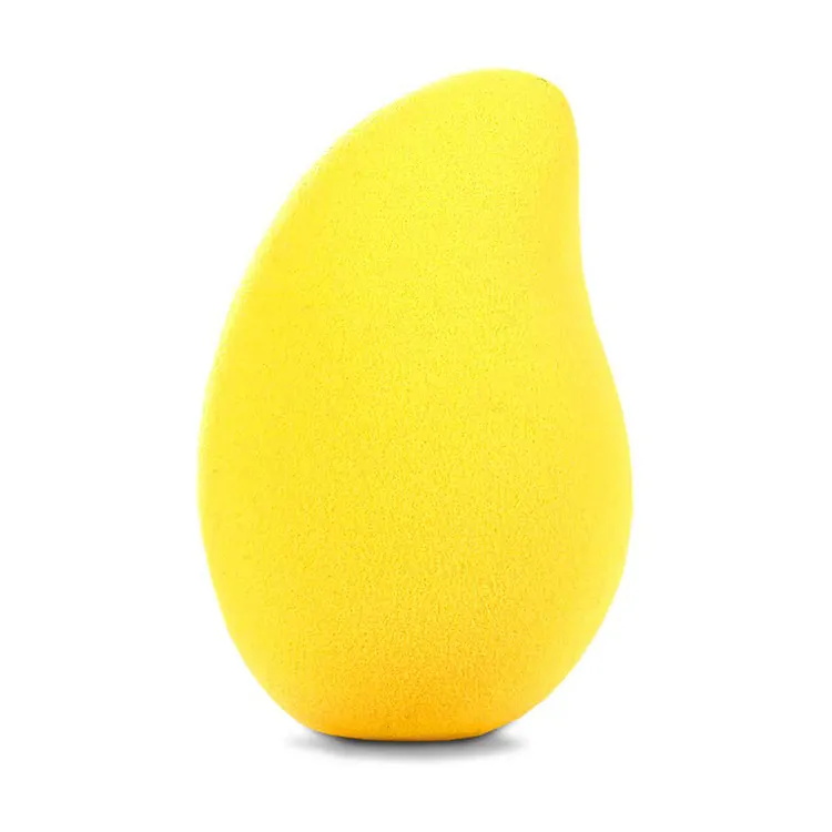 Mango Shape Powder Puff Beauty Egg Wet and Dry Soft Makeup Egg