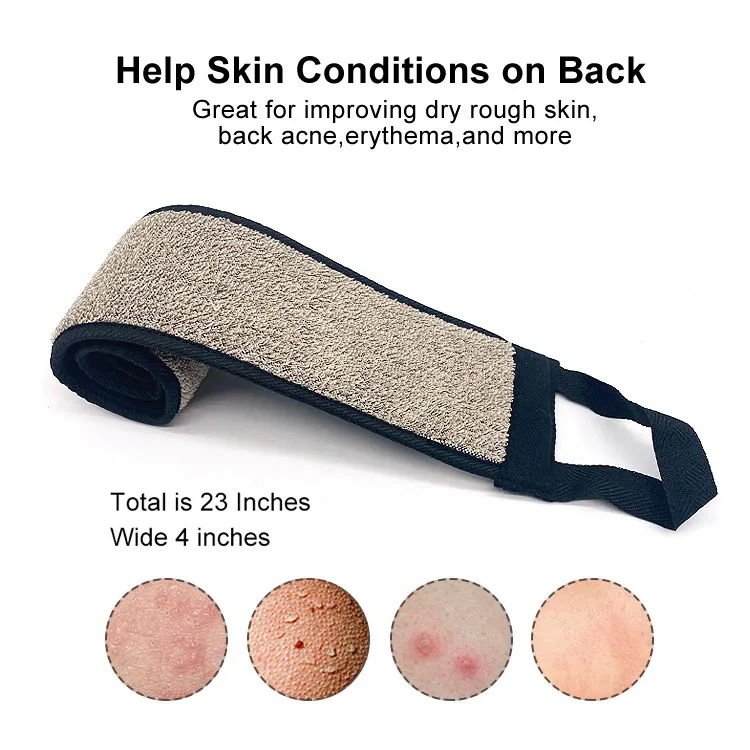 Back Shower Body Scrubber Lengthening Thickening Pull Back Strip