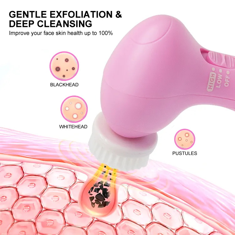 Massage Cleansing Instrument New Facial Cleansing Beauty Cleanser