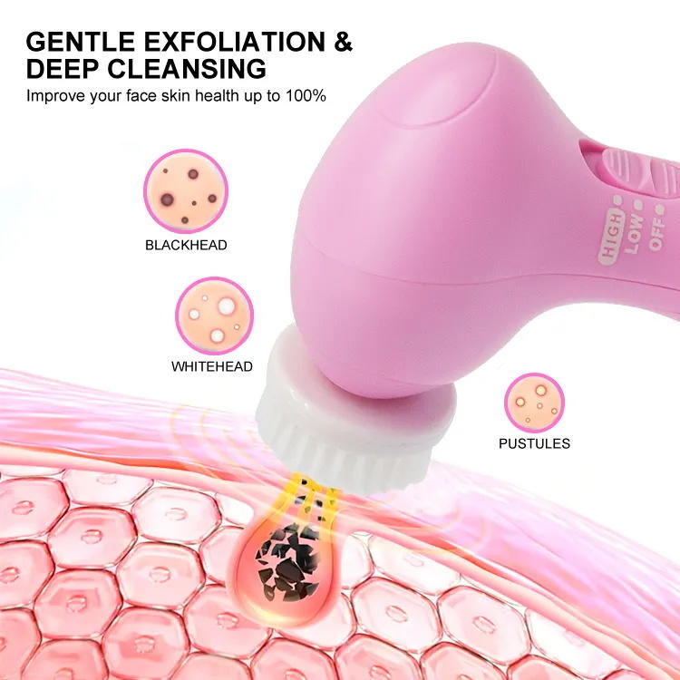 Massage Cleansing Instrument New Facial Cleansing Beauty Cleanser