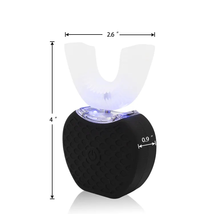 U-shaped Mouth Ultrasonic Rechargeable Silicone Electric Toothbrush