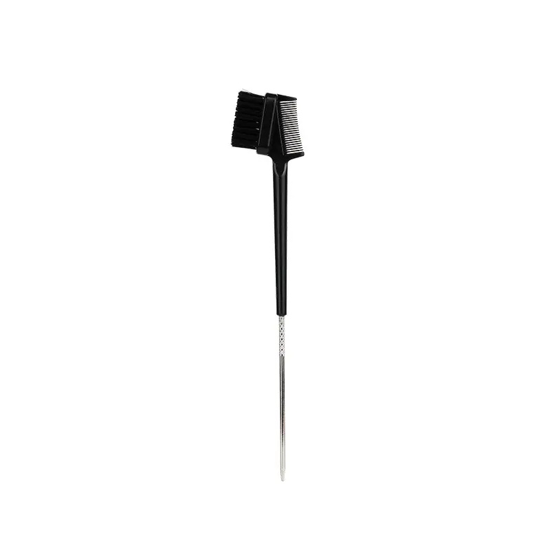 Steel Needle Fan Dual-use Head Broken Hair Mascara Eyebrow Brush