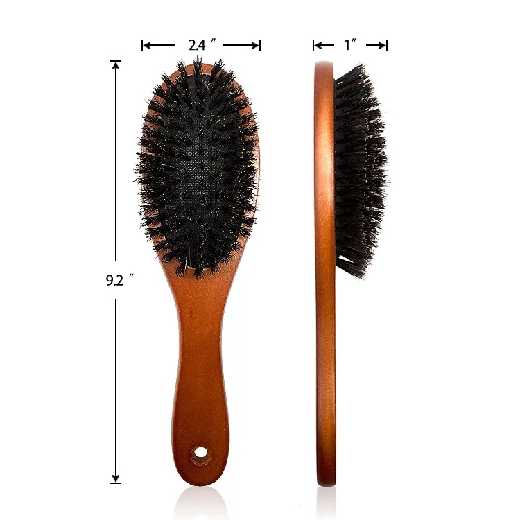 Lotus Whole Bristle Massage Comb Air Bag Wood Comb
