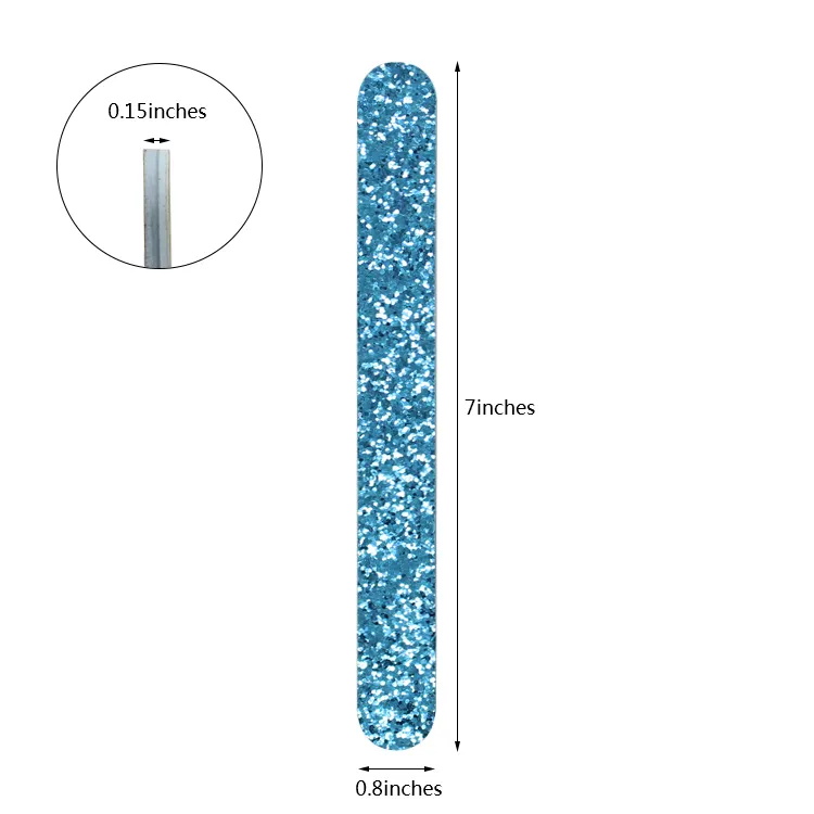 Glitter Nail Files For Nail Grooming Styling