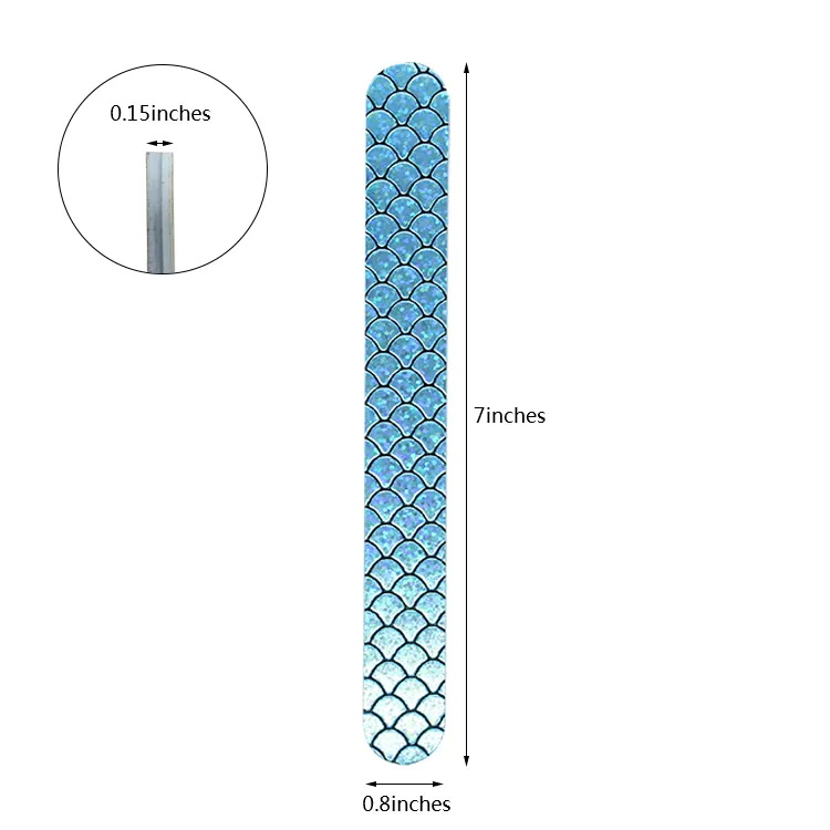 EVA Double Sided Elastic Nail File Polishing Bar