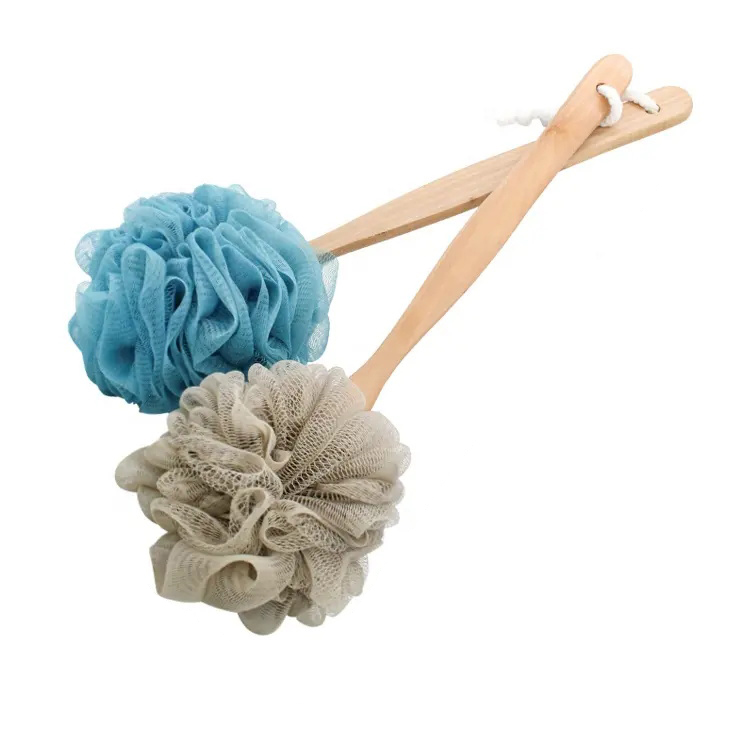 Hanging Long Handle Scrub Bath Flower Bath brush