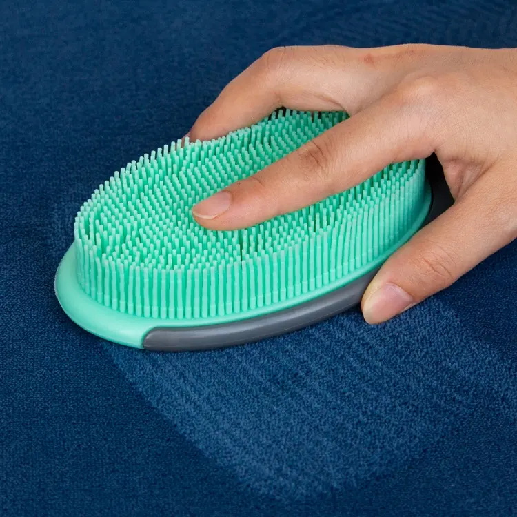 Anti-Slip Silicone Bath Brush Back Scrub Body Shower Brush