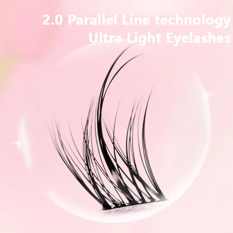 DIY C Curl 3D Faux Mink Individual Lashes False Eyelashes