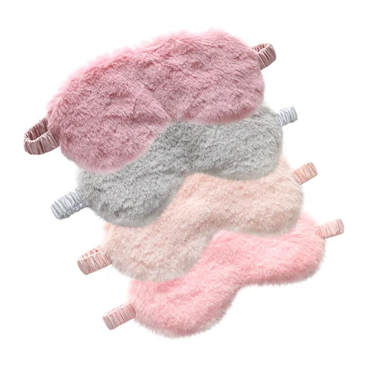 Multi Color Soft Velvet Sleeping Mask for Women kids
